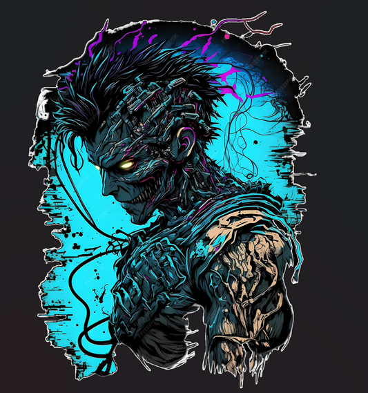 Zombie cyber punk