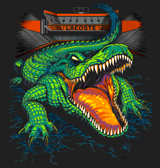Croco pas content